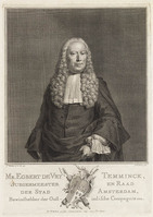 TvB G 1608
<br/>
Portret Egbert de Vry Temminck
<br/>
<em>Houbraken, Jacob (1698-1780)</em>